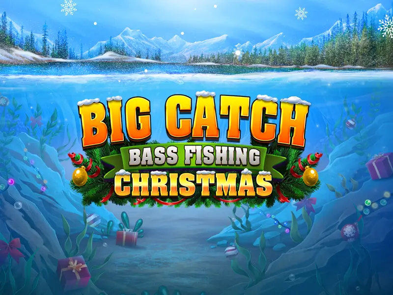 Big Catch Bass Fishing Christmas no 888pg th - Jogo temático